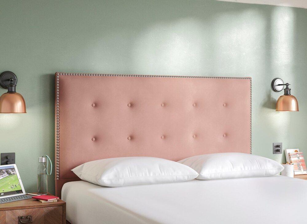 Dream Team Levisham Headboard in pink